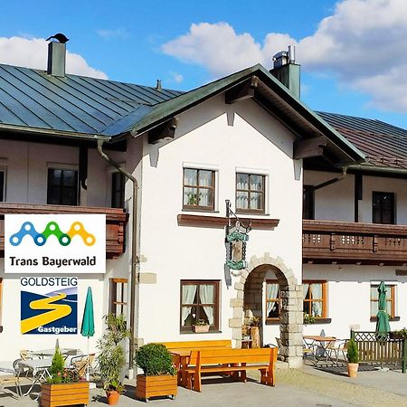 Pension Philippsreut "Zum Pfenniggeiger" Am Goldsteigwanderweg Buitenkant foto